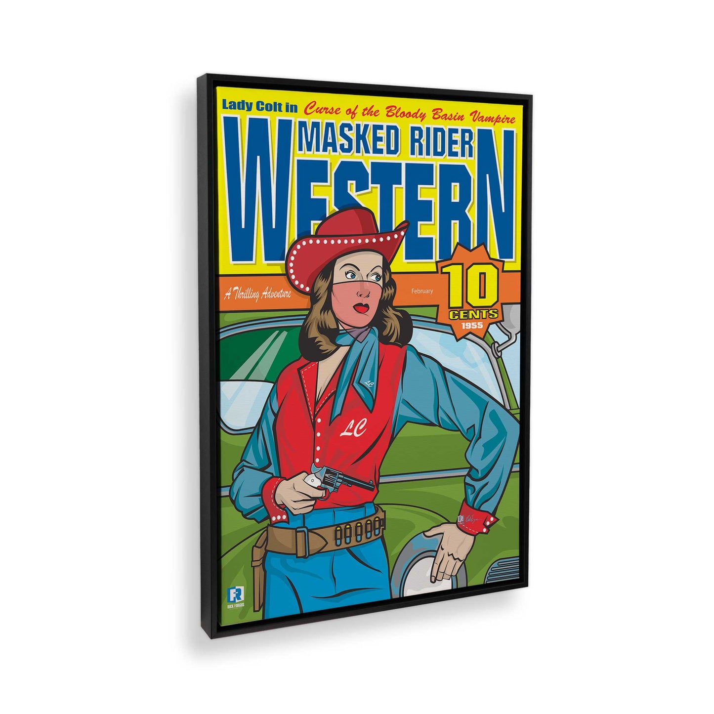 [Color:Satin Black], Picture of the corner of the art