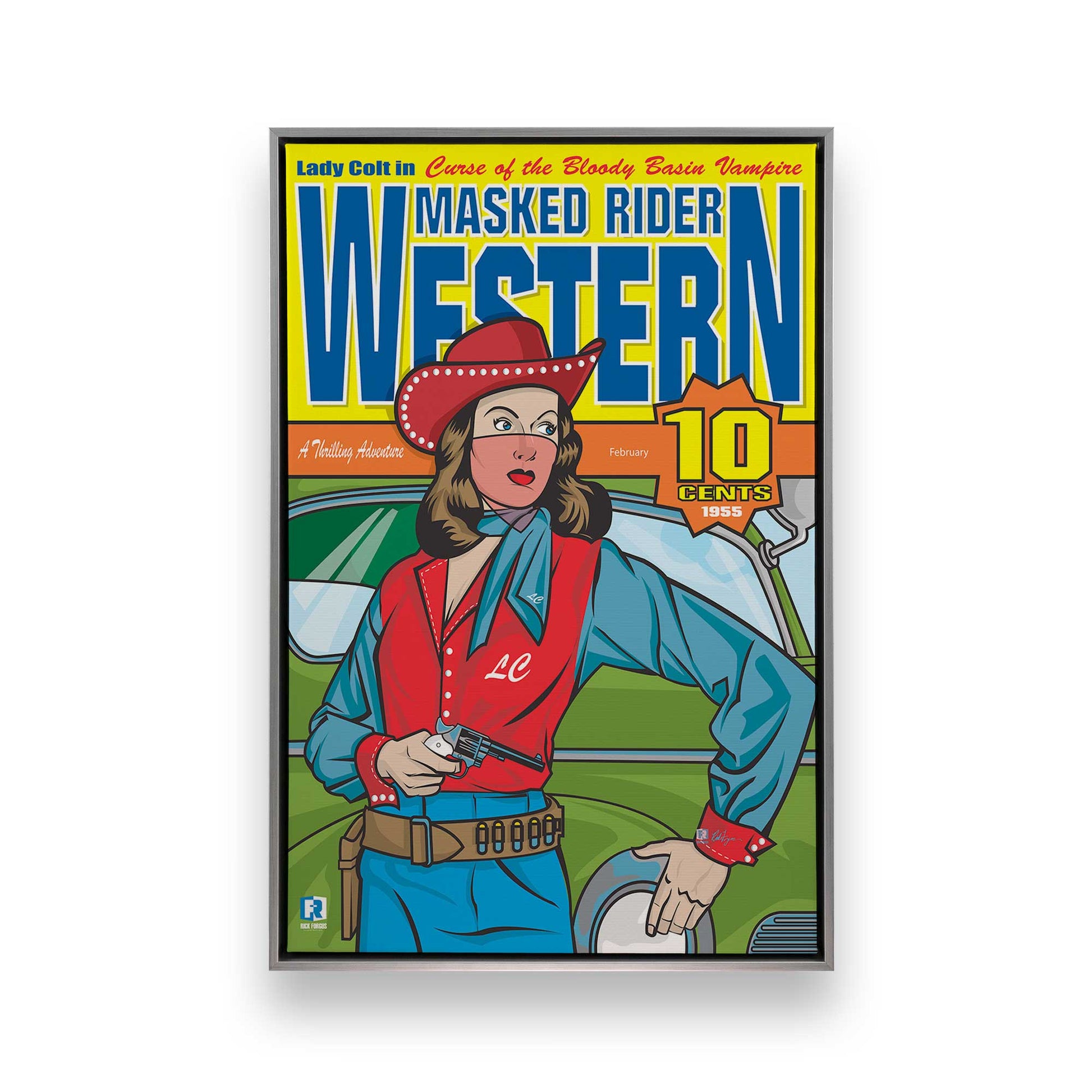 [Color:Polished Chrome], Picture of art in a Polished Chrome frame