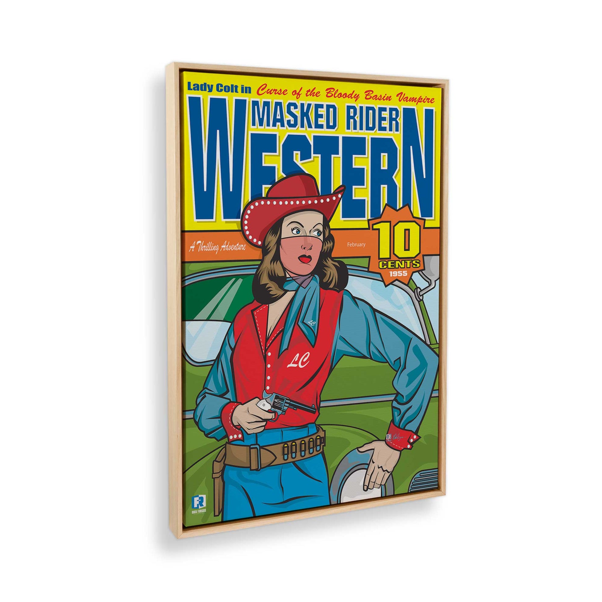 [Color:American Maple], Picture of the corner of the art