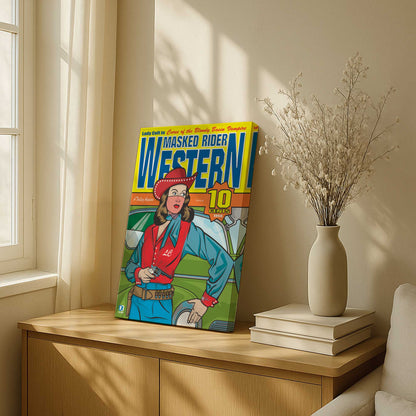 [Color:Stretched Canvas], Picture of art at an angle