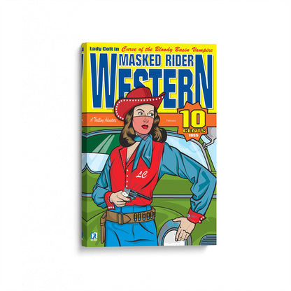 Wild West Trouble Canvas Print