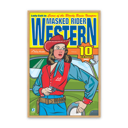 [Color:American Maple], Picture of art in a American Maple frame