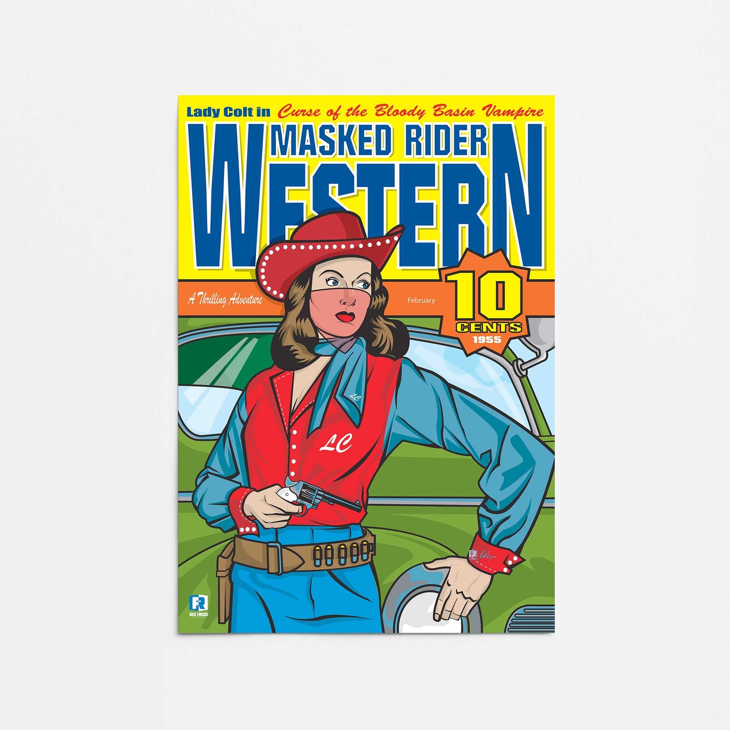 [Color:Rolled Print], Picture of close up of art