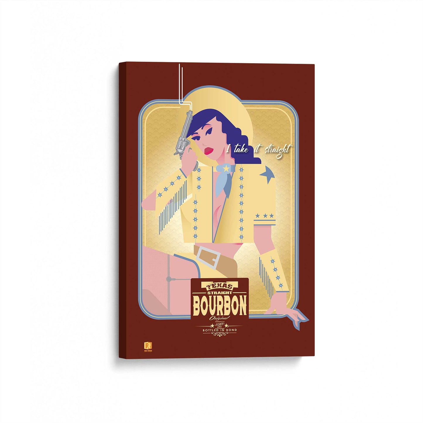 Desert Cowgirl Canvas Print