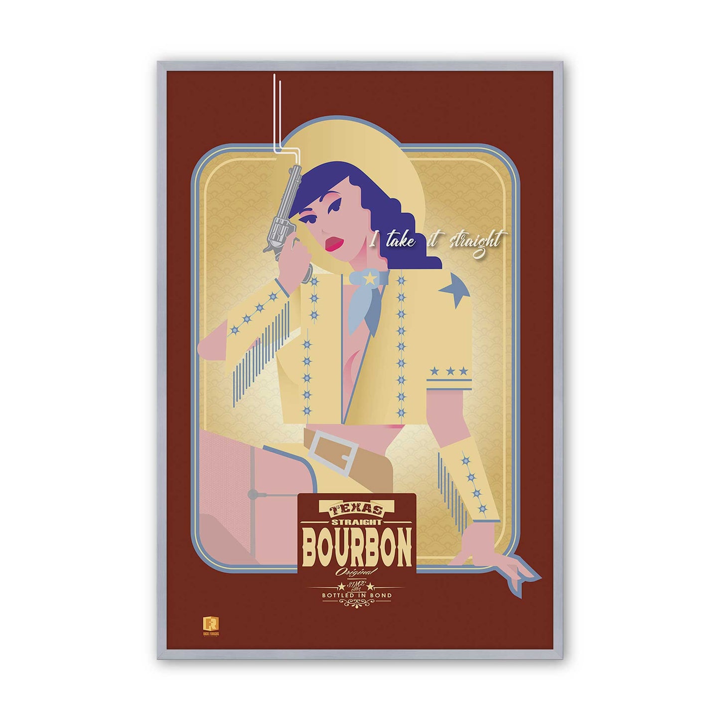 [Color:Polished Chrome], Picture of art in a Polished Chrome frame