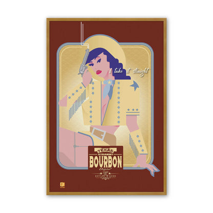 [Color:Polished Gold], Picture of art in a Polished Gold frame