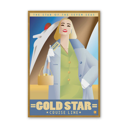 [Color:Polished Gold], Picture of art in a Polished Gold frame