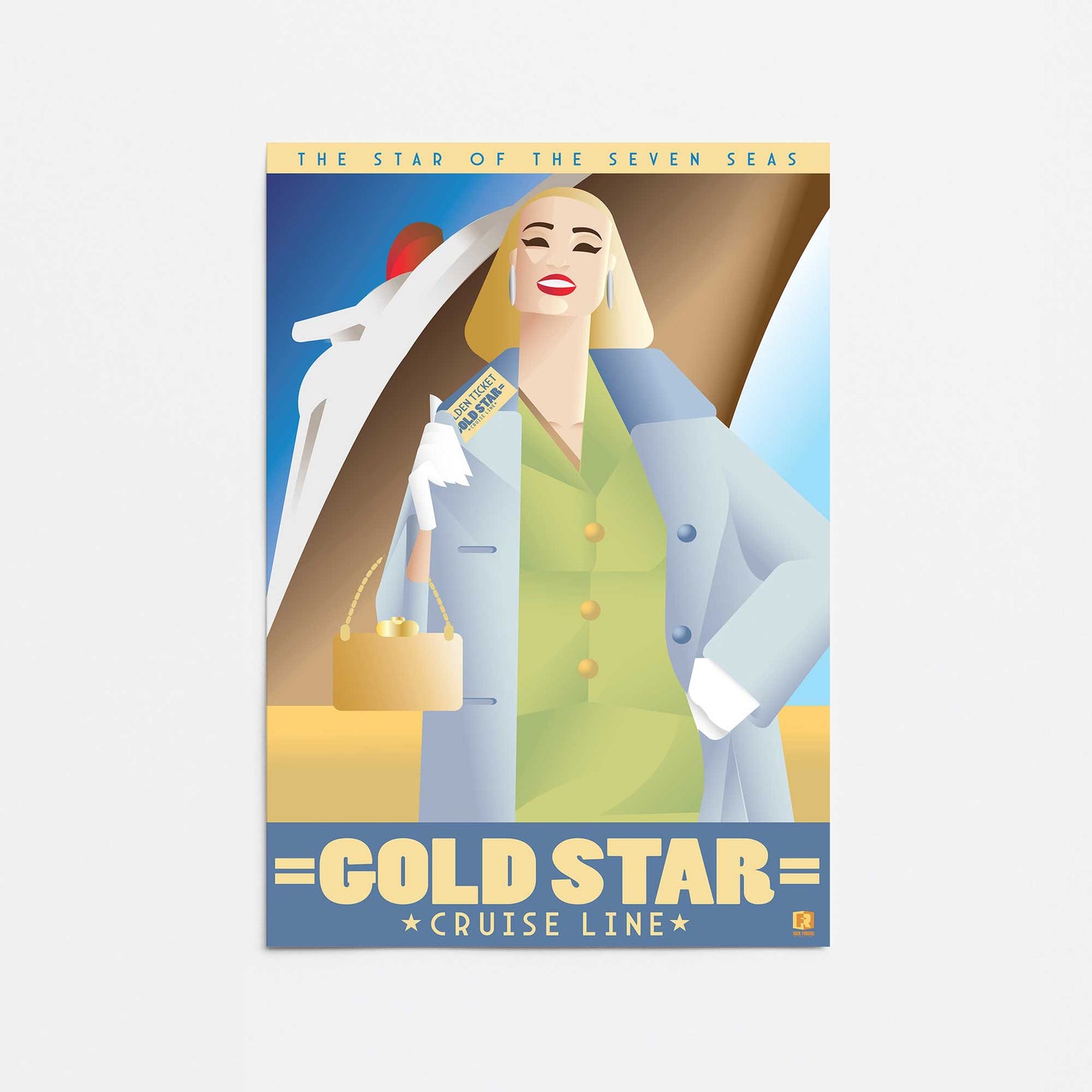 [Color:Rolled Print], Picture of close up of art