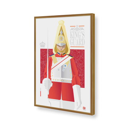 [Color:Polished Gold], Picture of art in a Polished Gold frame of the corner