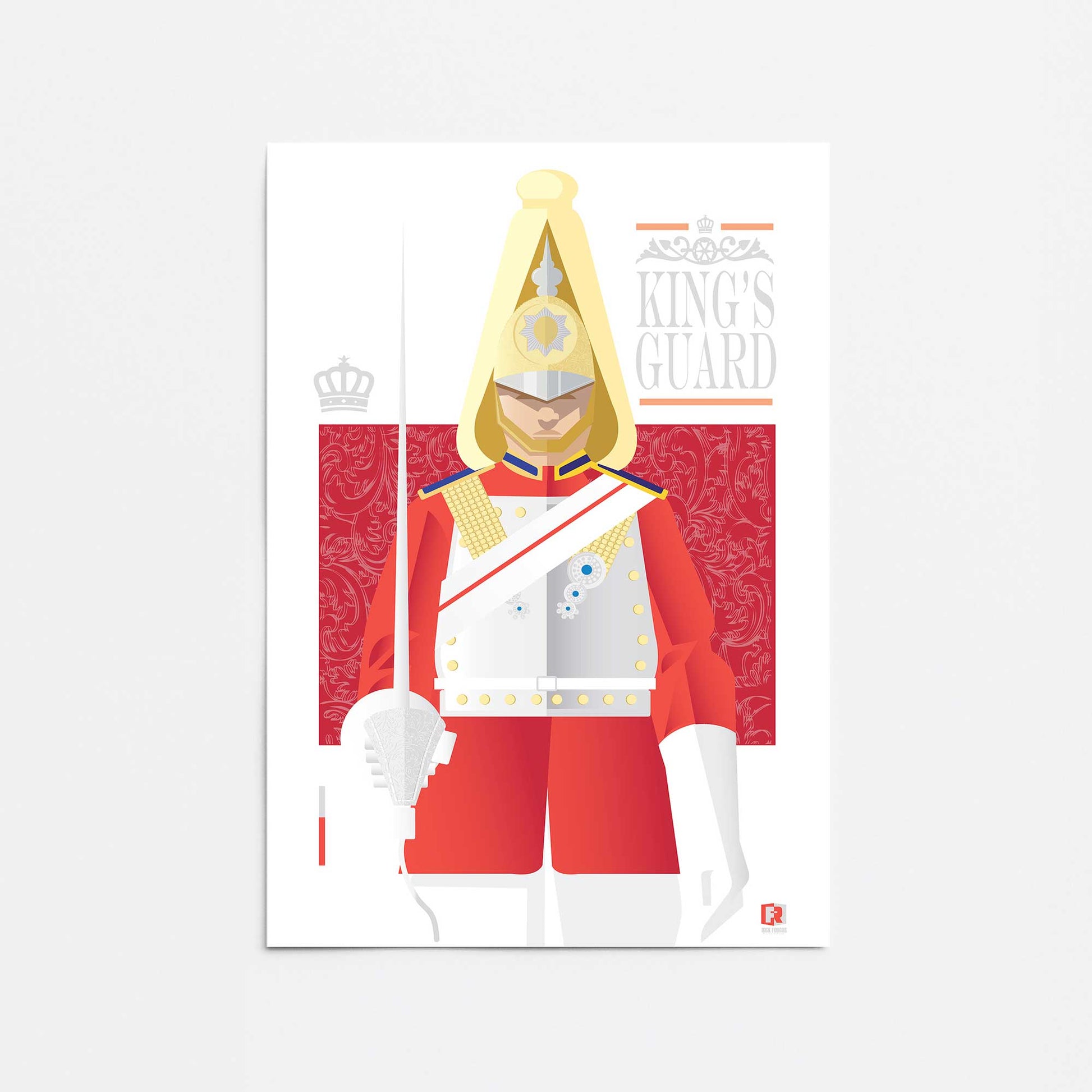 [Color:Rolled Print], Picture of close up of art