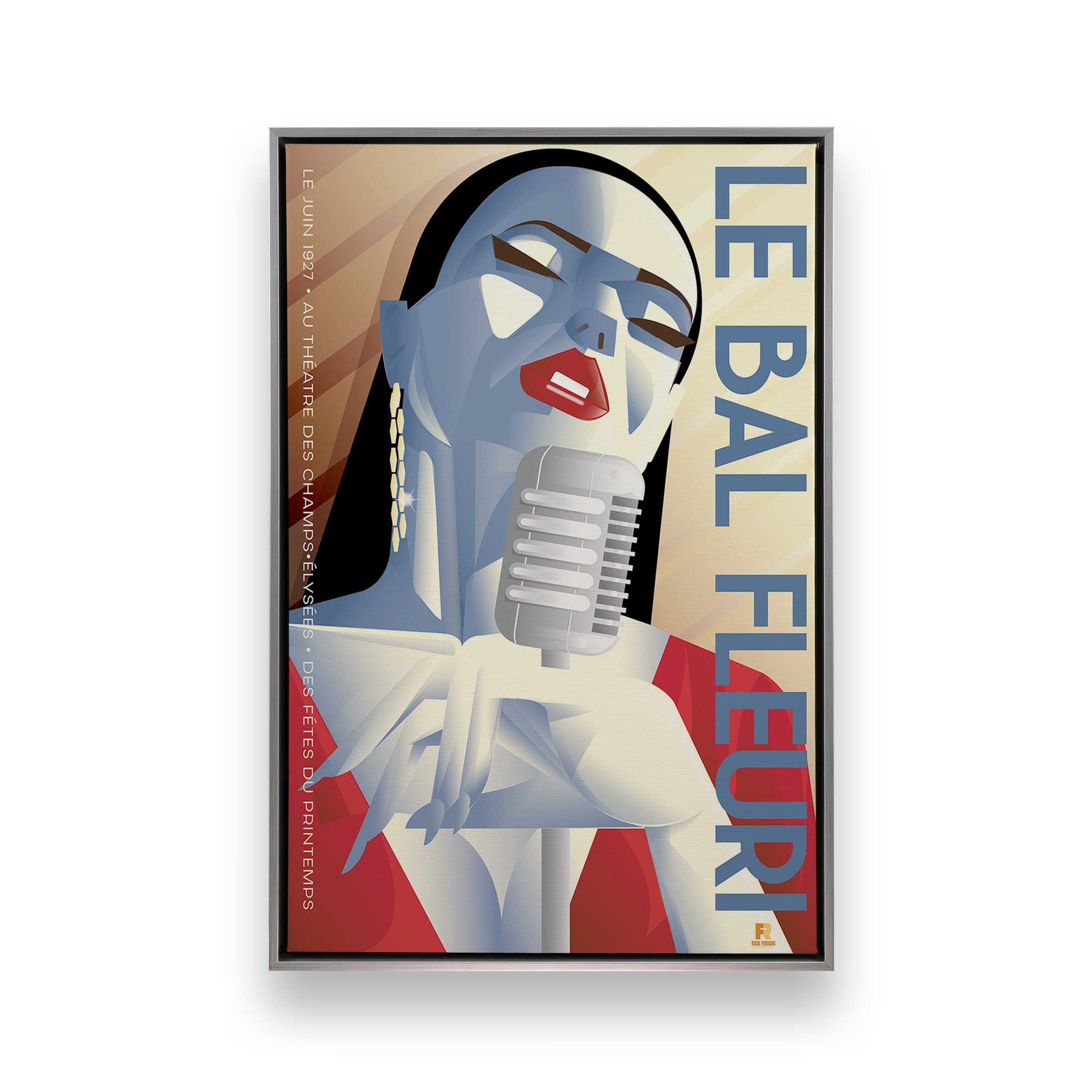 [Color:Polished Chrome], Picture of art in a Polished Chrome frame