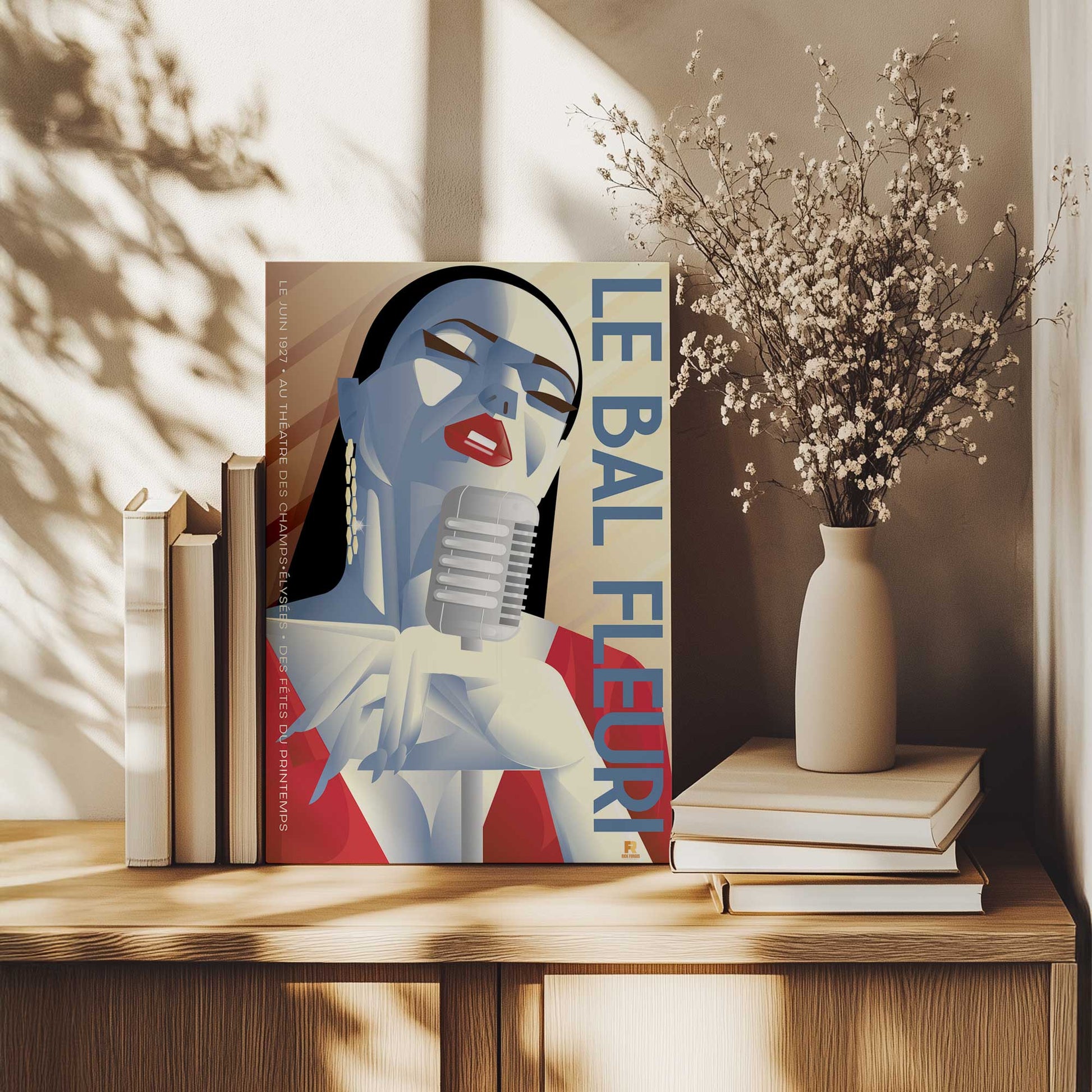 [Color:Stretched Canvas], Picture of art at an angle