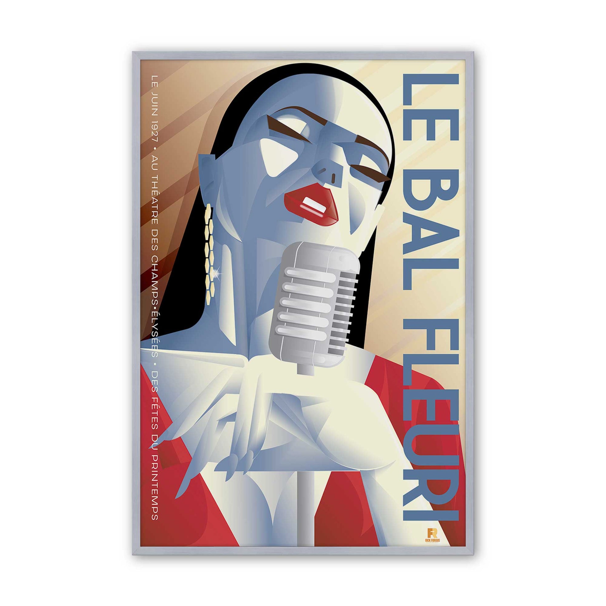 [Color:Polished Chrome], Picture of art in a Polished Chrome frame