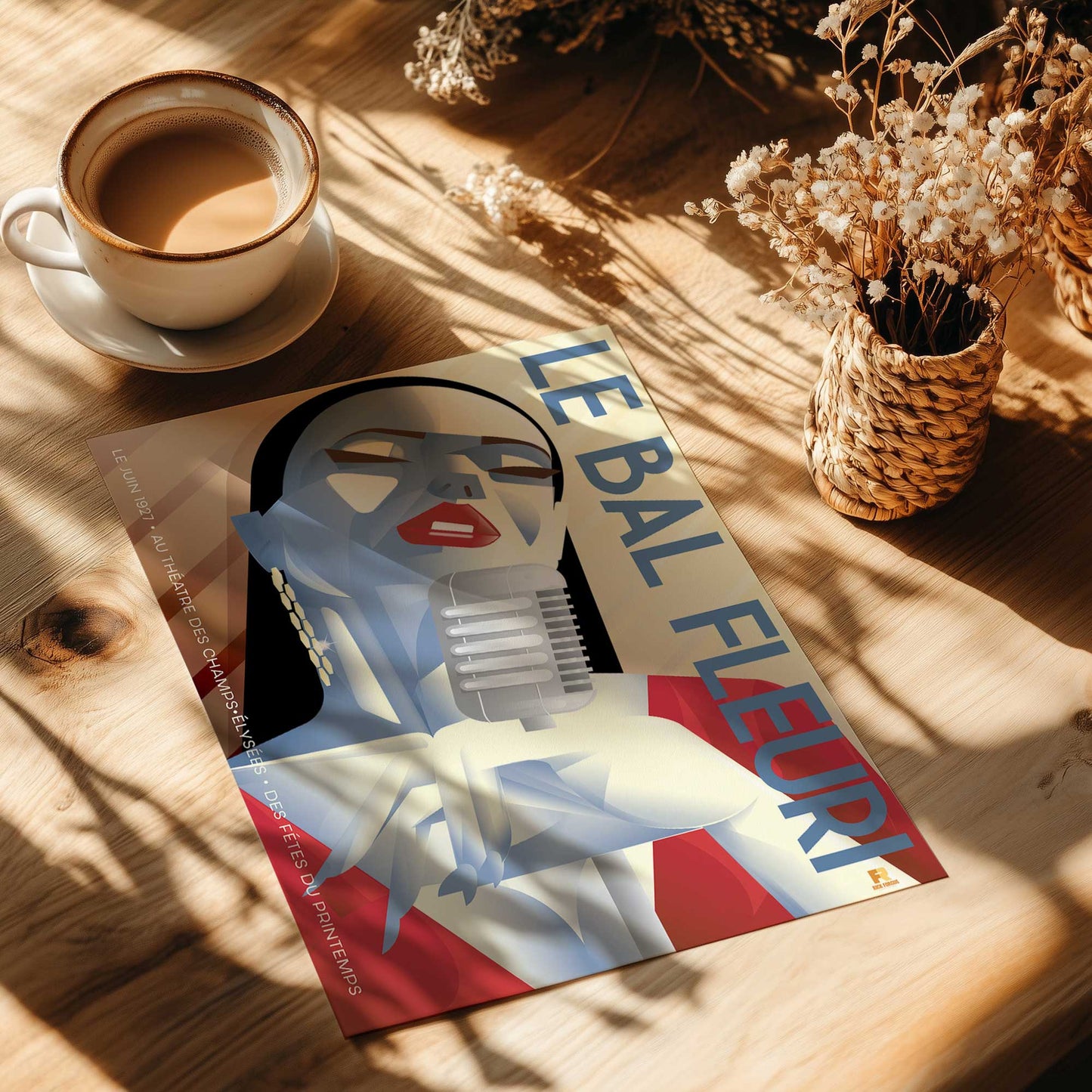 Le Bal Fleuri Paper Print