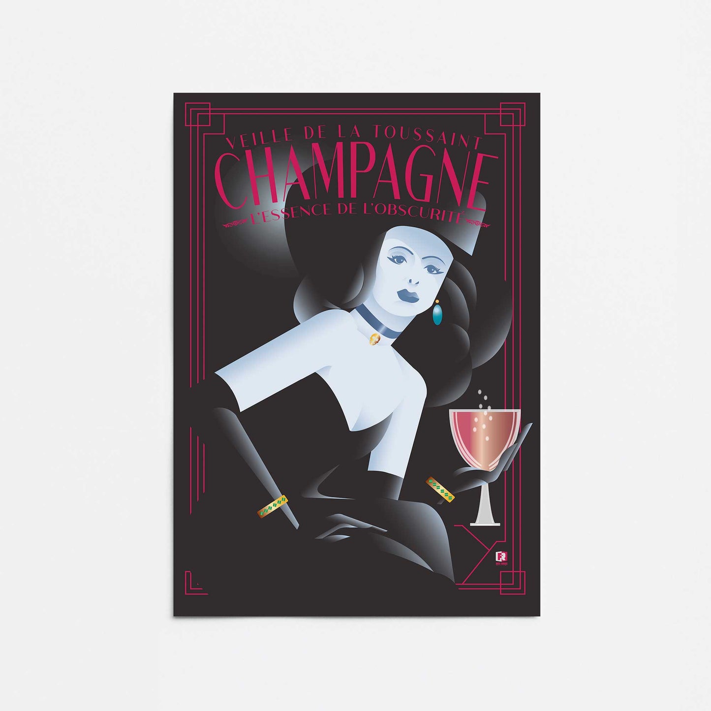 [Color:Rolled Print], Picture of close up of art