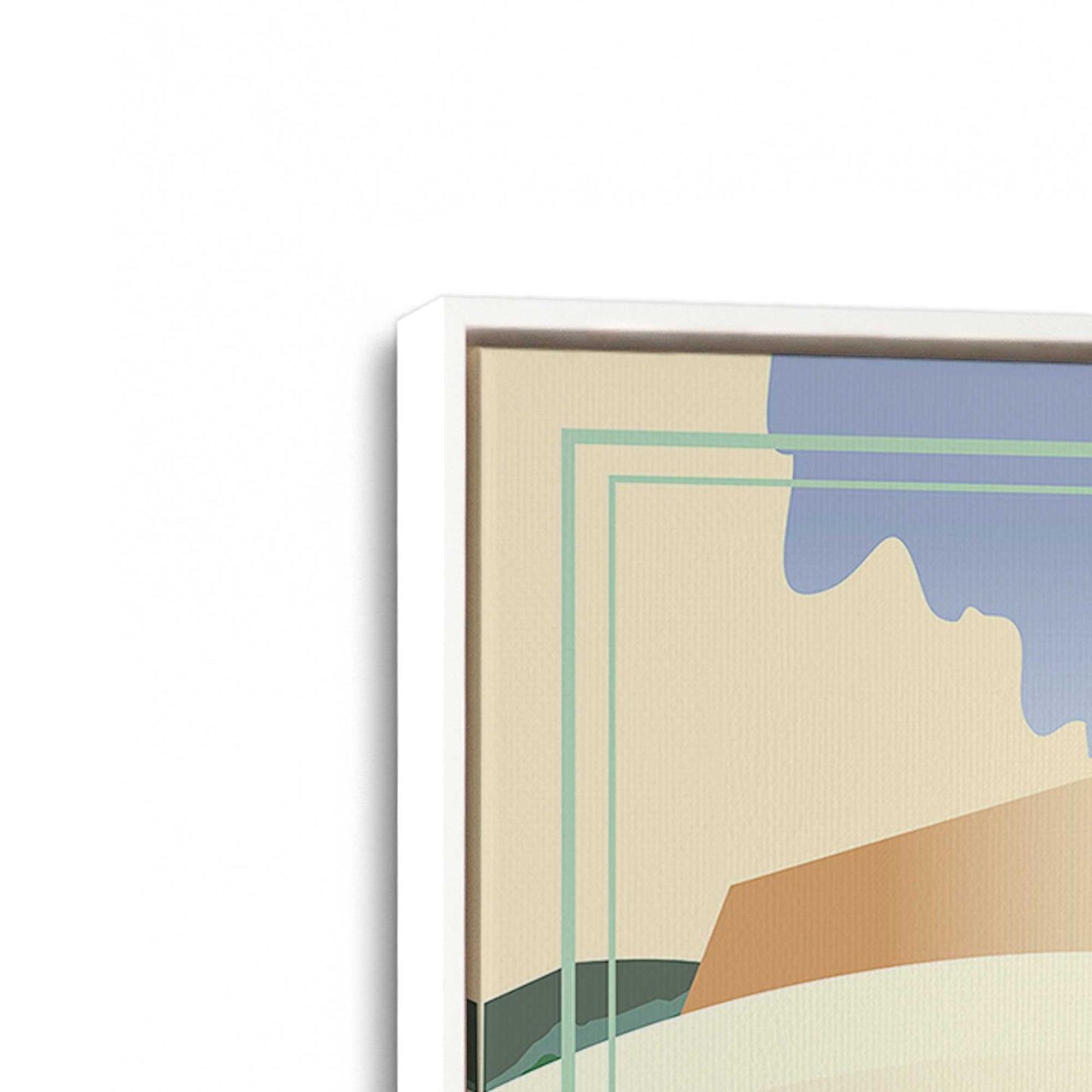 Paradise in Panama Poster Canvas Print