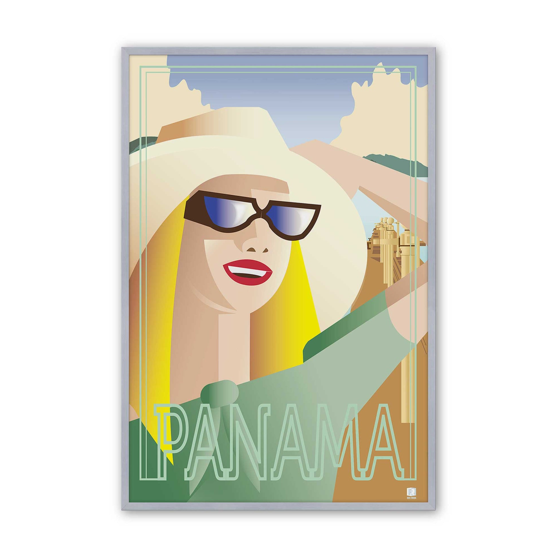 [Color:Polished Chrome], Picture of art in a Polished Chrome frame