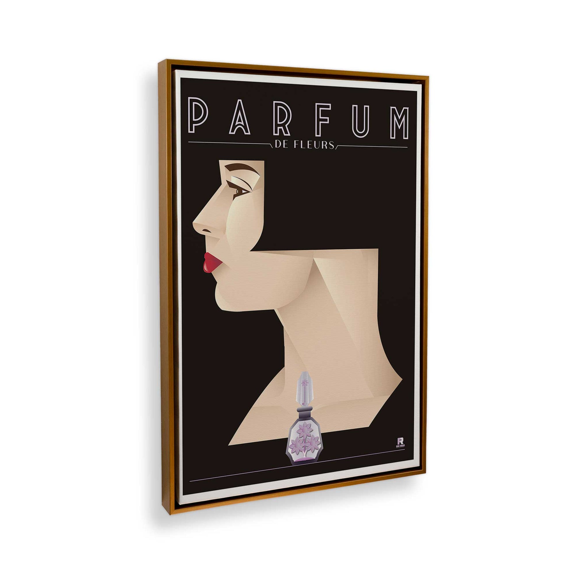 [Color:Polished Gold], Picture of the corner of the art