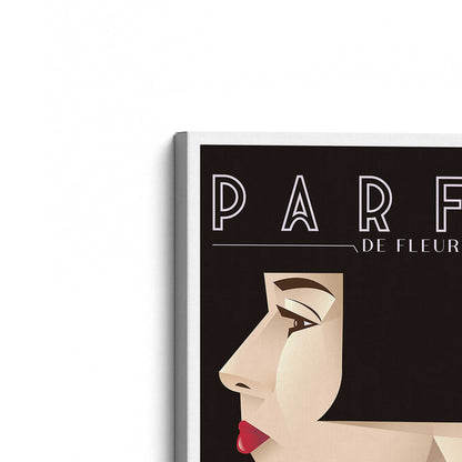 [Color:Stretched Canvas], Picture of the corner of the art