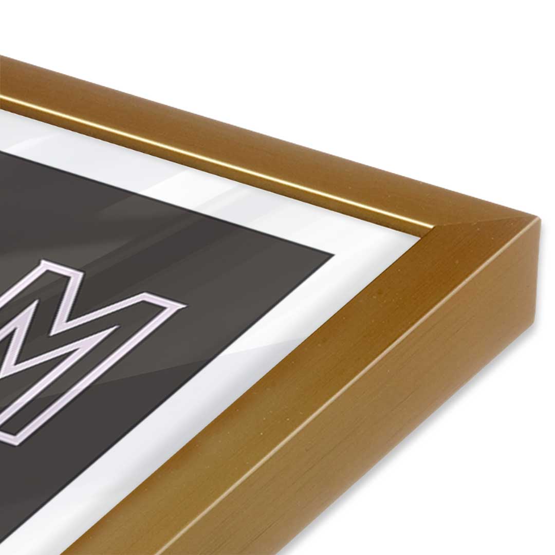 Golden Perfume Muse Paper Print