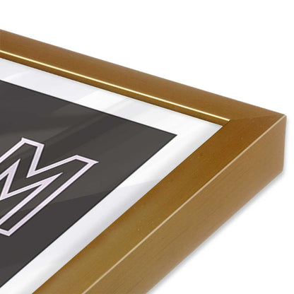 Golden Perfume Muse Paper Print