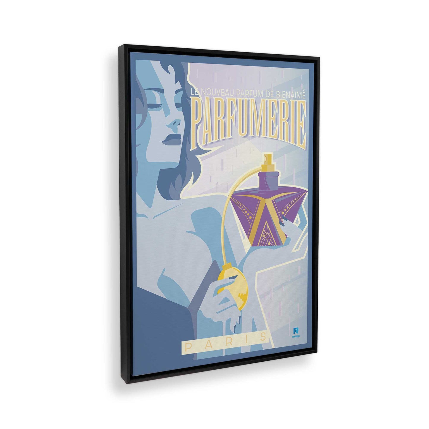 [Color:Satin Black], Picture of the corner of the art