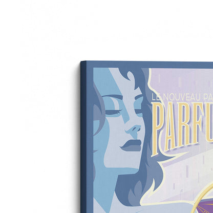 [Color:Stretched Canvas], Picture of the corner of the art