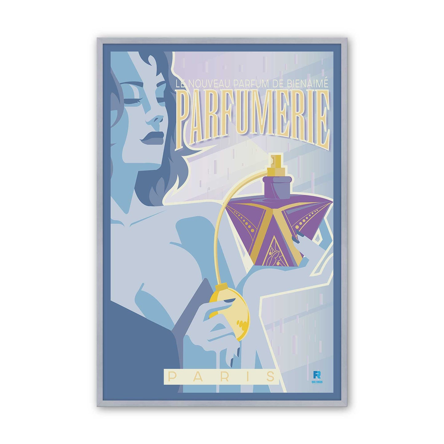 [Color:Polished Chrome], Picture of art in a Polished Chrome frame