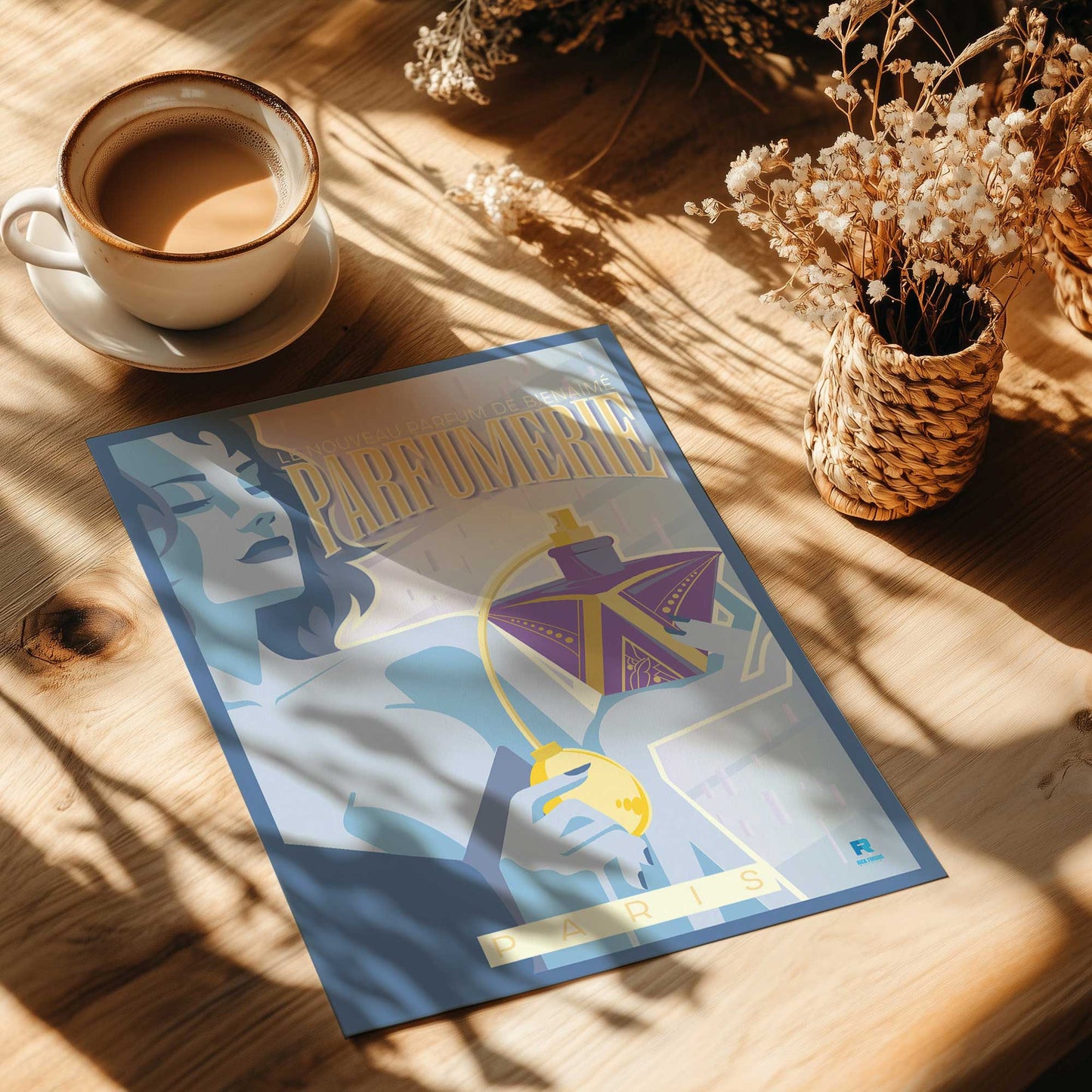 Velvet Perfume Dream Paper Print