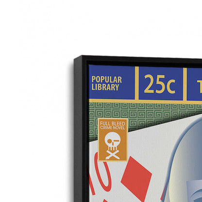 Kiss and Chaos Canvas Print