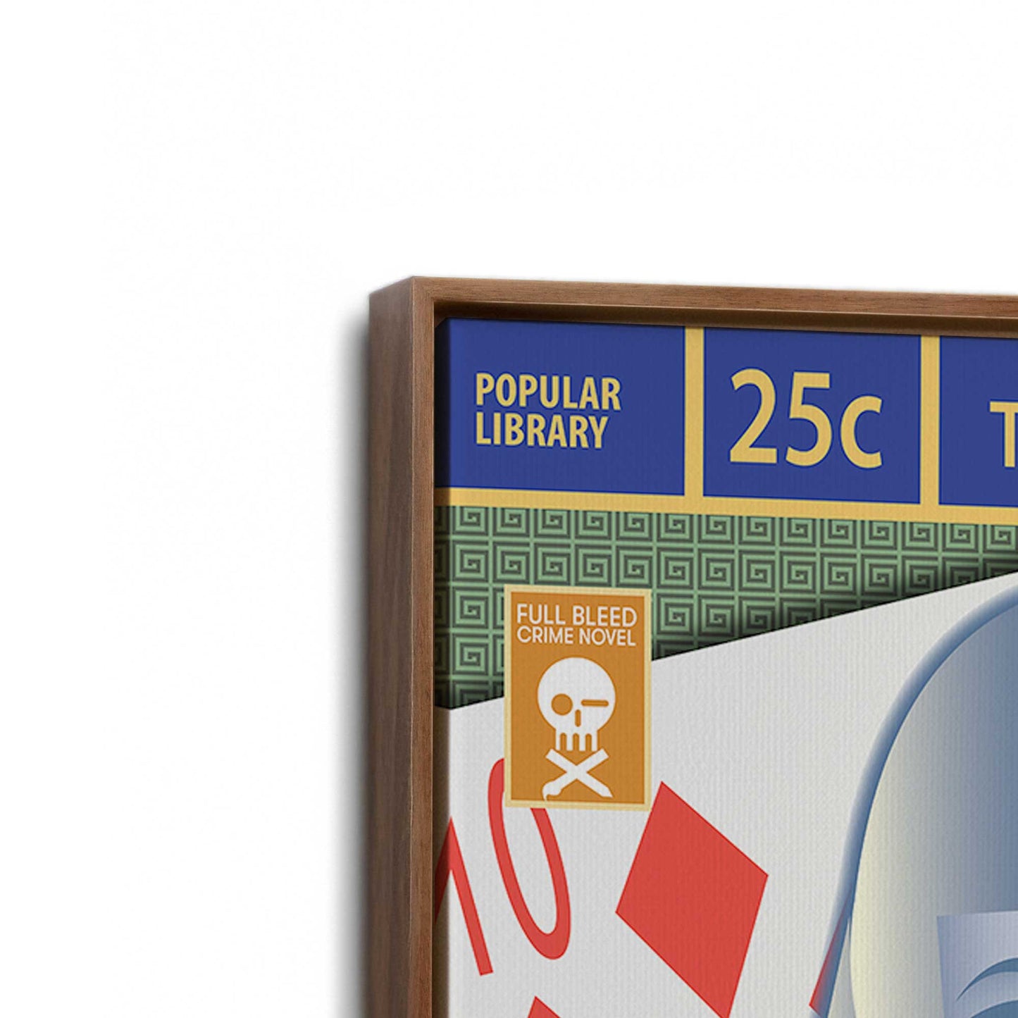 Kiss and Chaos Canvas Print