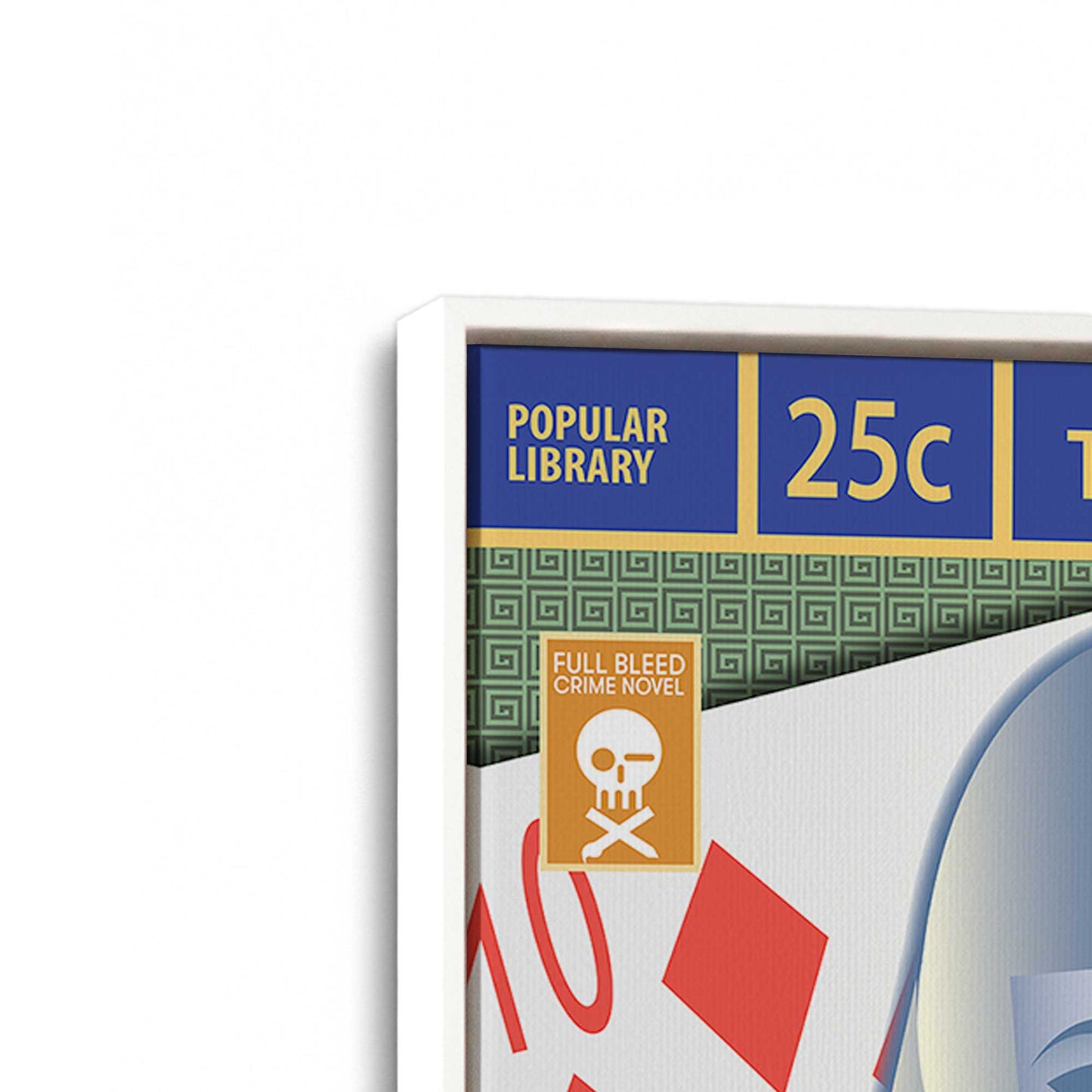 Kiss and Chaos Canvas Print