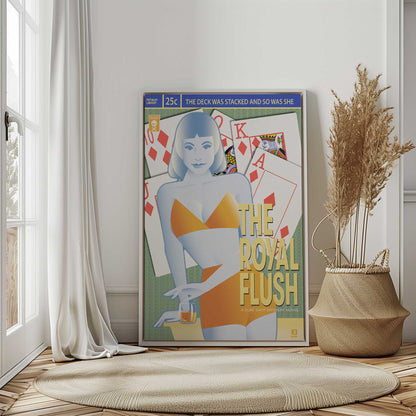 [Color:Opaque White], Picture of art in a White frame at an angle