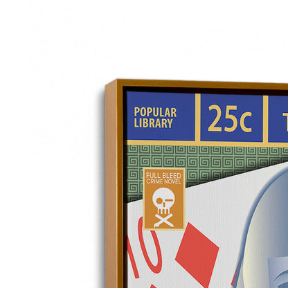 Kiss and Chaos Canvas Print