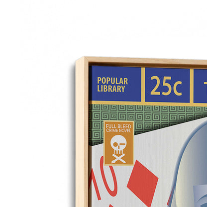 Kiss and Chaos Canvas Print