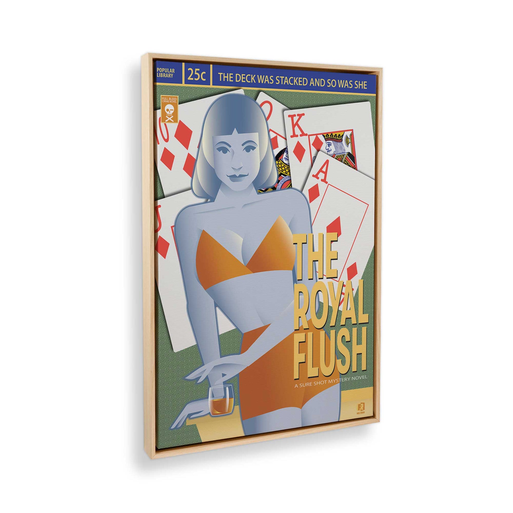 [Color:American Maple], Picture of the corner of the art