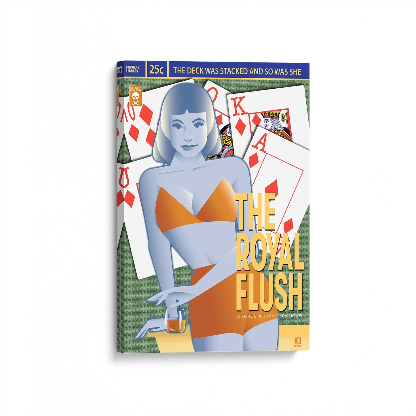 Kiss and Chaos Canvas Print