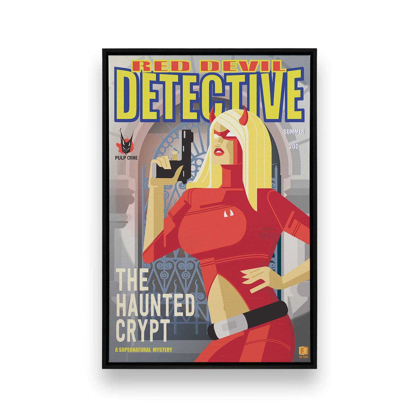 [Color:Satin Black], Picture of art in a Satin Black frame