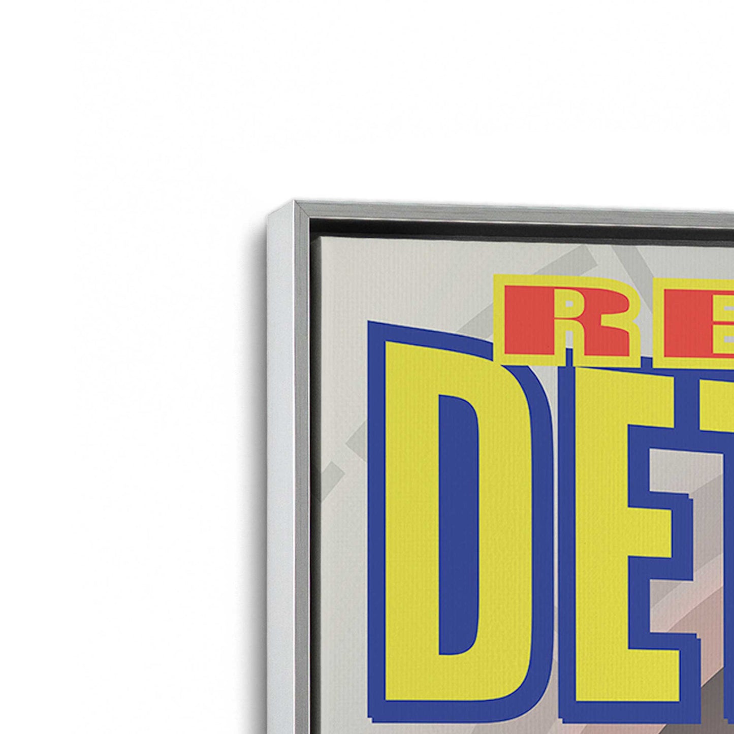 Red Devil Detective Canvas Print