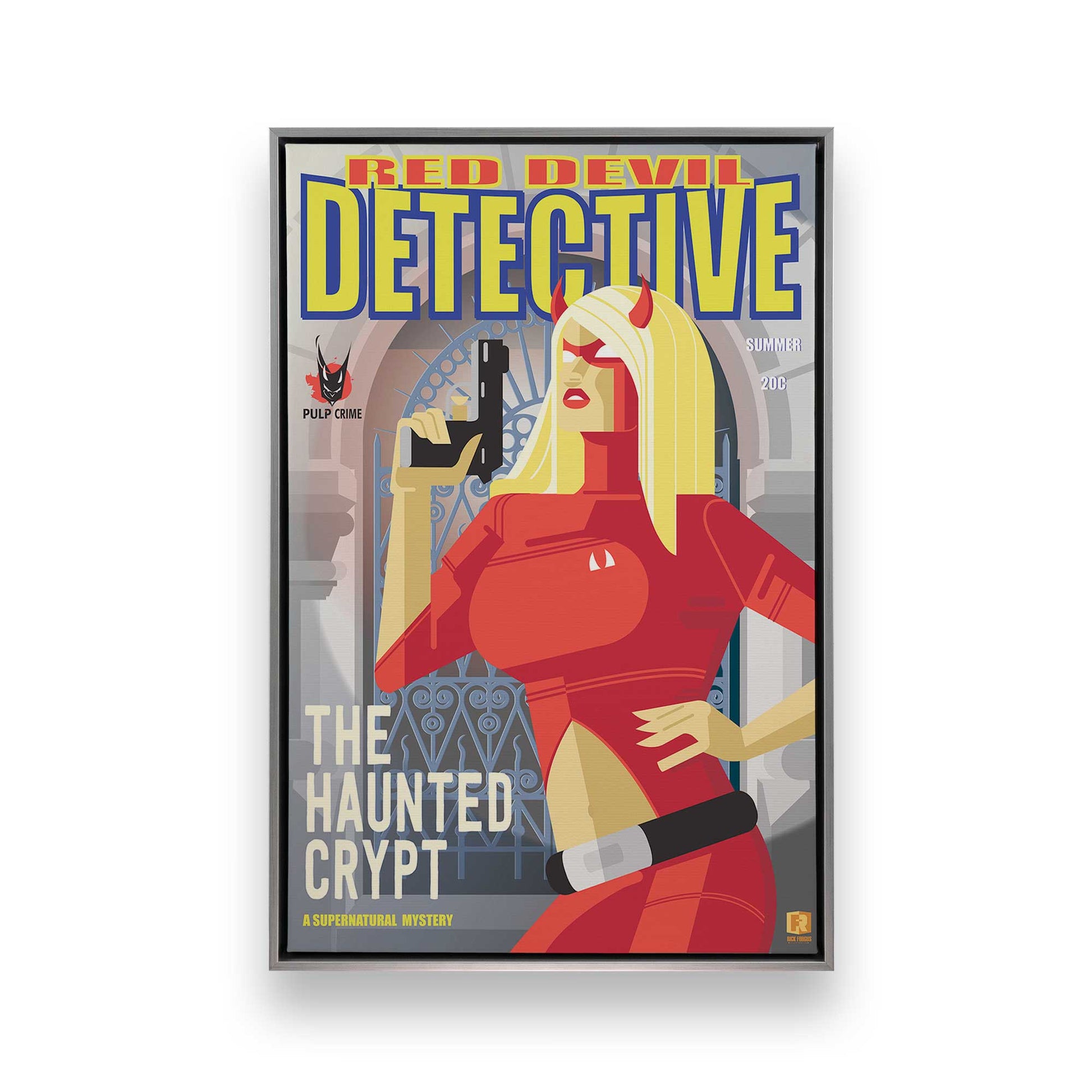 [Color:Polished Chrome], Picture of art in a Polished Chrome frame