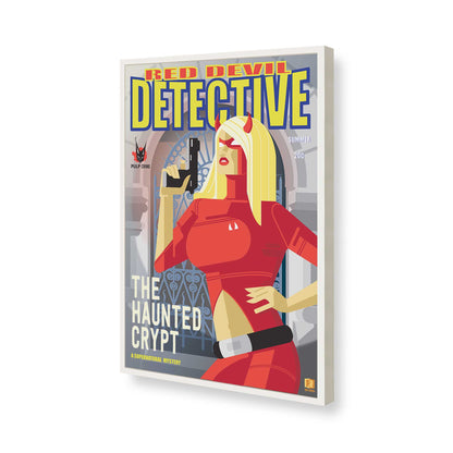 [Color:Opaque White], Picture of art in a Opaque White frame of the corner