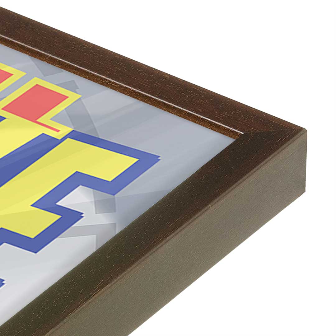 Red Devil Detective Paper Print