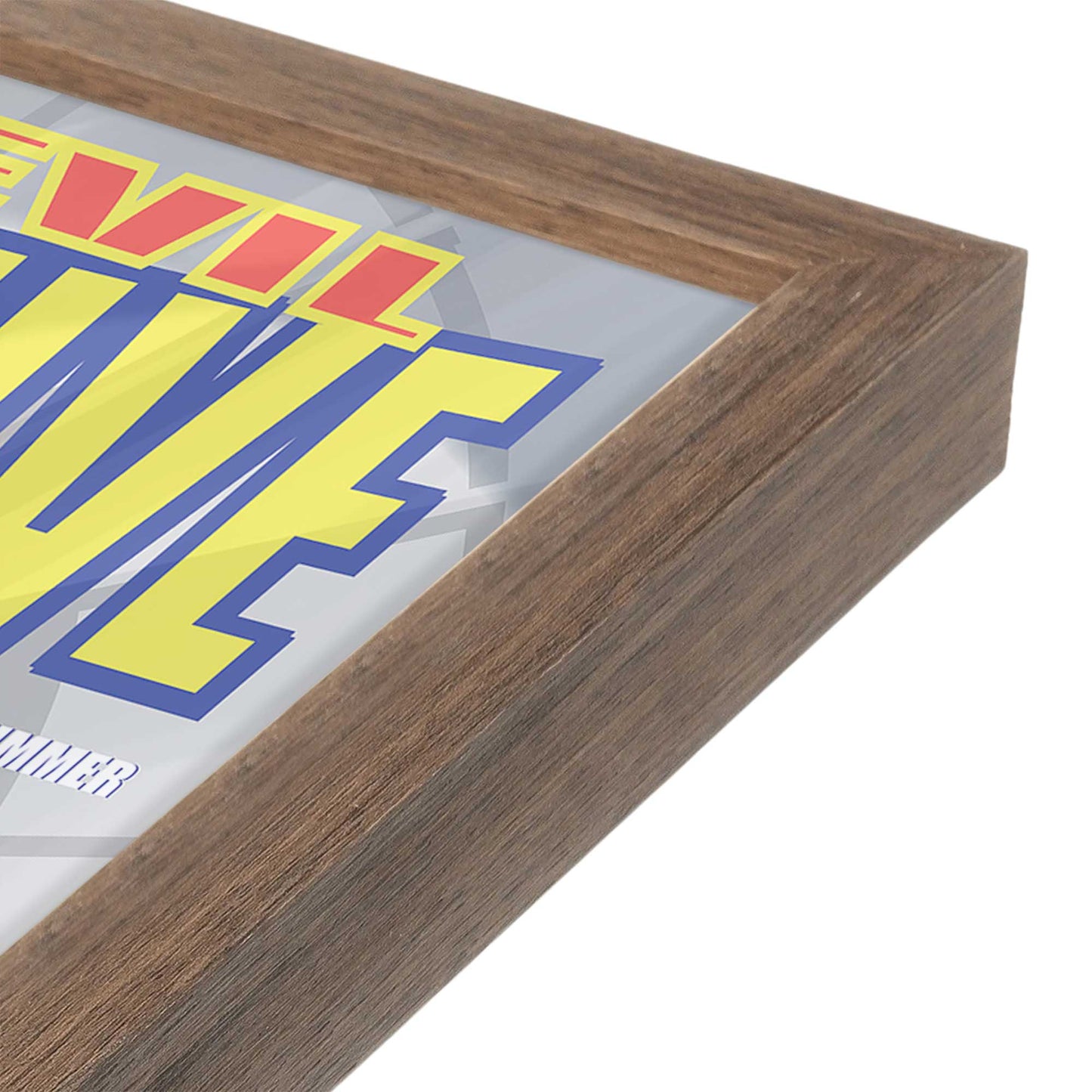 Red Devil Detective Paper Print