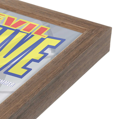 Red Devil Detective Paper Print