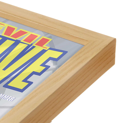 Red Devil Detective Paper Print