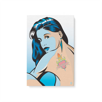 [Color:Stretched Canvas], Picture of art