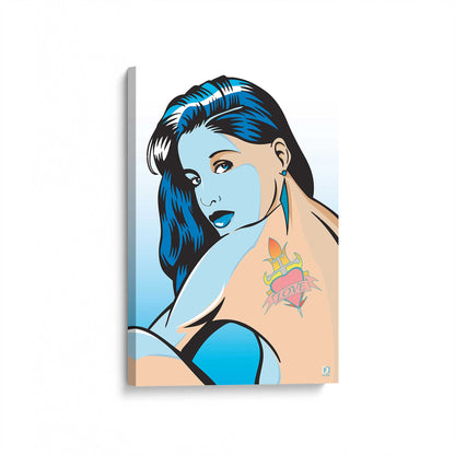 Tattoo Tales Canvas Print