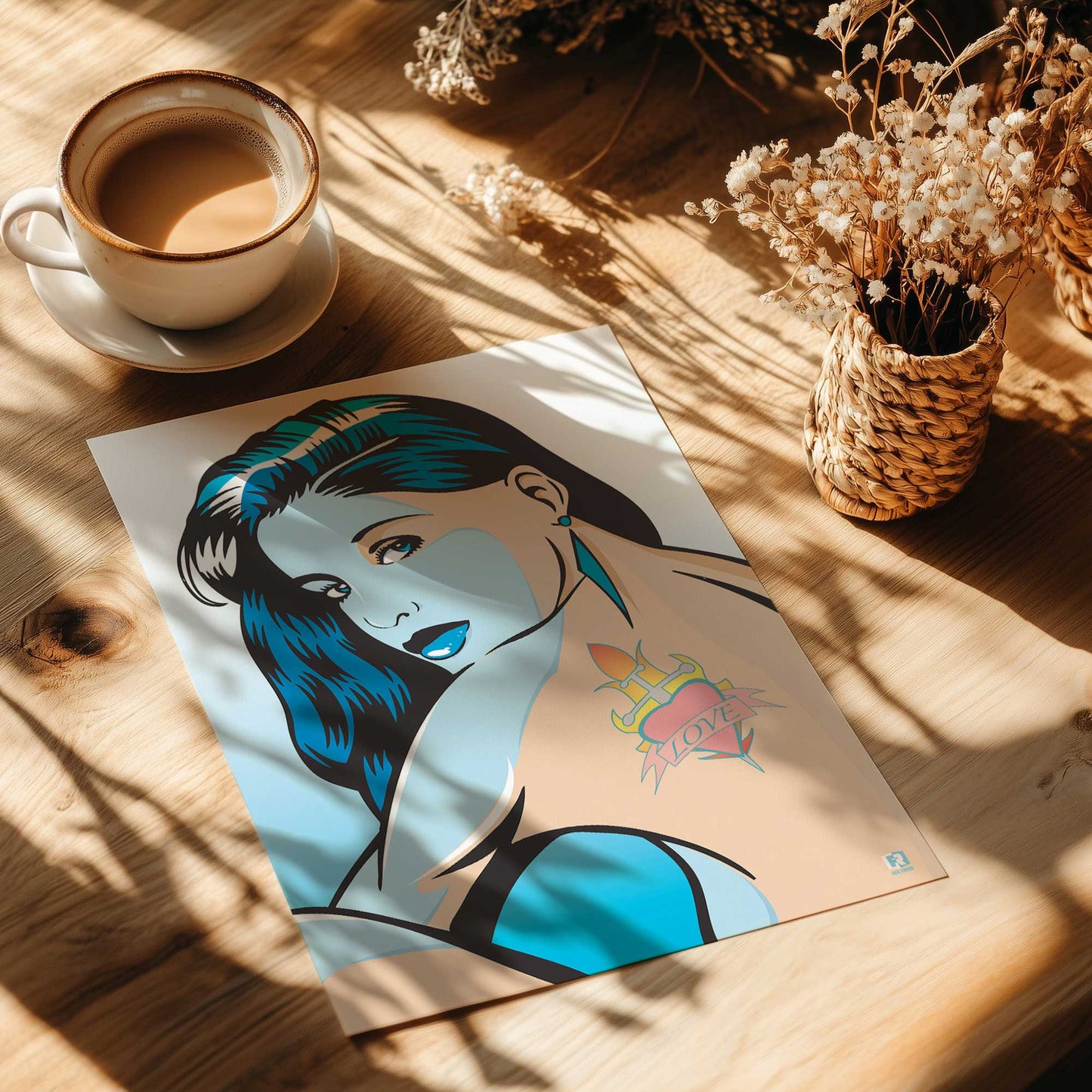 Tattoo Tales Paper Print