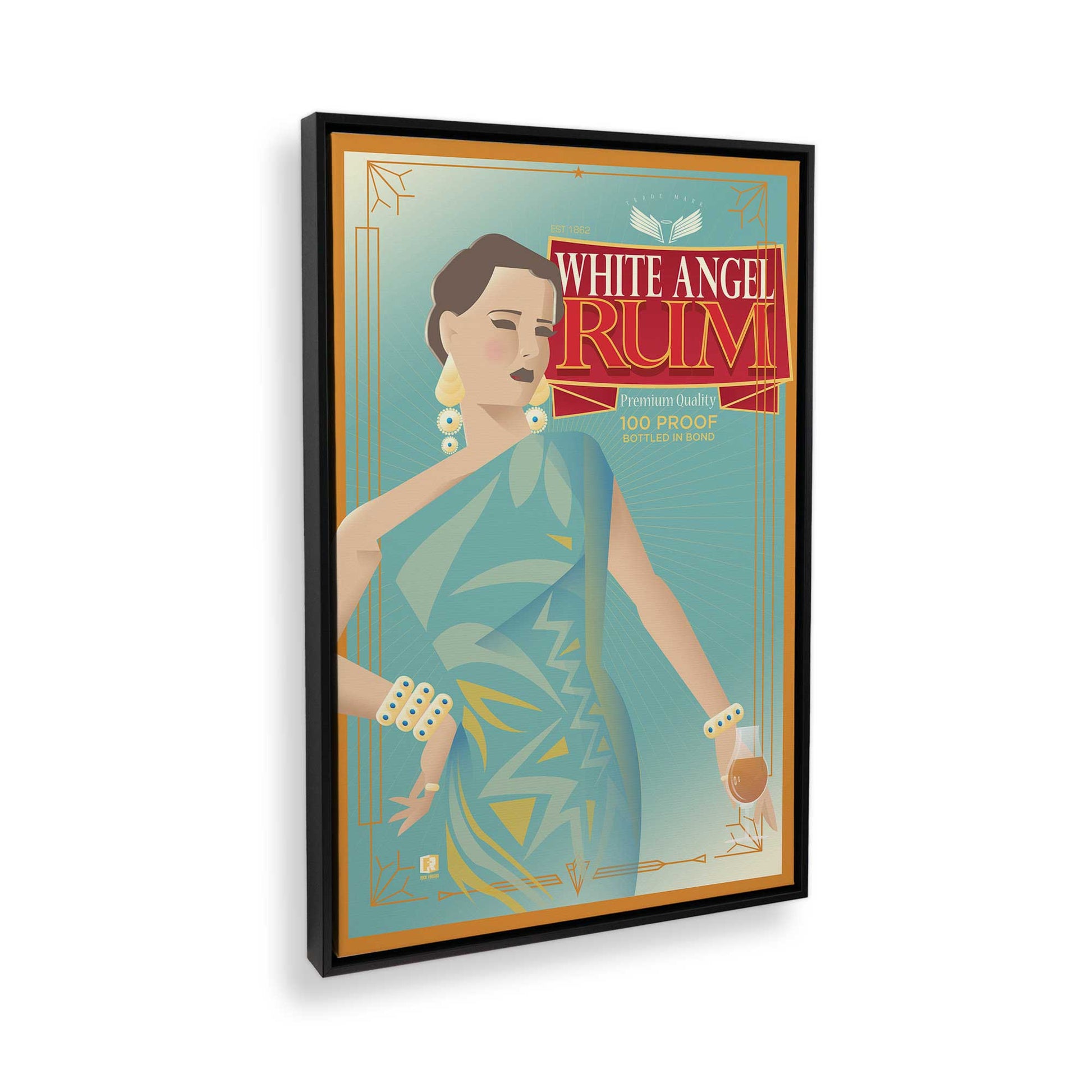 [Color:Satin Black], Picture of the corner of the art