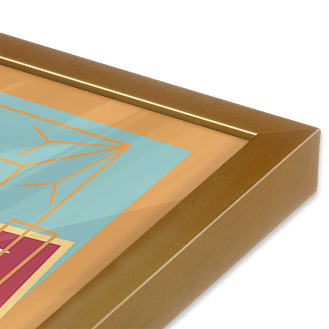 White Angel Rum Paper Print